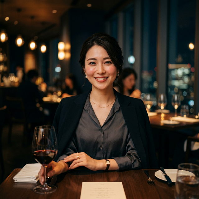 「忙しいサラリーマン向け出会いアプリ完全ガイド｜時間をムダにしない出会い戦略」のアイキャッチ画像。マッチングアプリ経由での理想的なデート相手をイメージした女性。